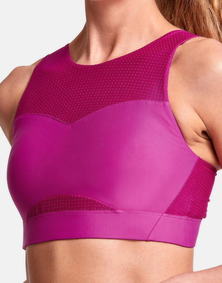Celero Bra in Party Plum - Bras - Gym+Coffee