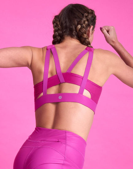 Celero Bra in Party Plum - Bras - Gym+Coffee