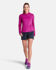 Celero Hooded Long Sleeve in Party Plum - Midlayer - Gym+Coffee IE