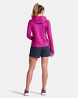 Celero Hooded Long Sleeve in Party Plum - Midlayer - Gym+Coffee IE