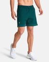 Celero Shorts in Pine Green