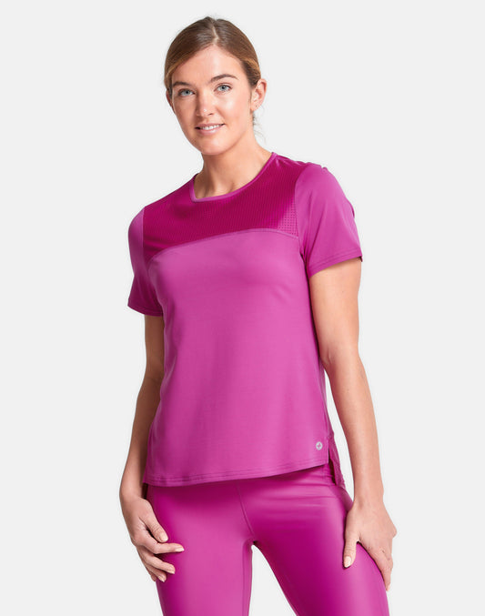 Celero Tee in Party Plum - T-Shirts - Gym+Coffee