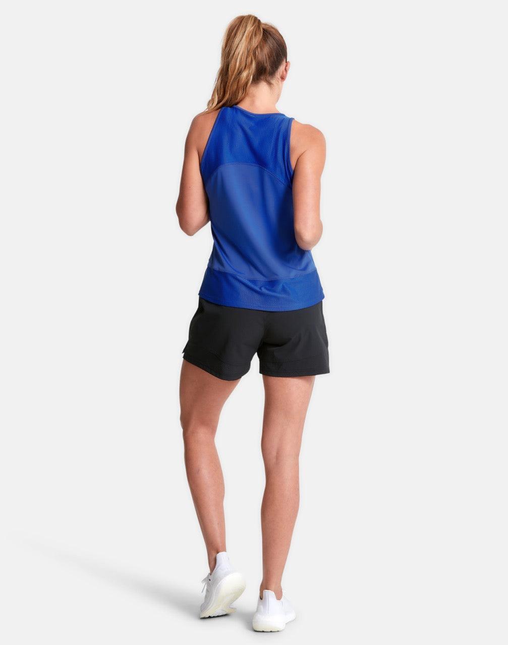 Celero Vest in Earth Blue - Tanks - Gym+Coffee IE