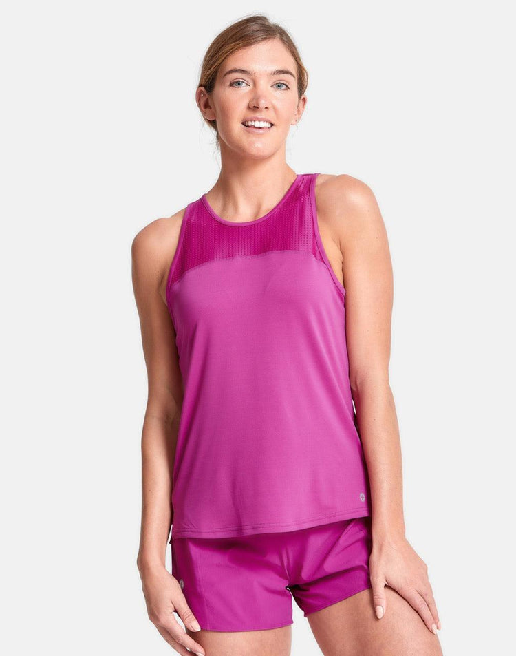 Celero Vest in Party Plum - Tanks - Gym+Coffee