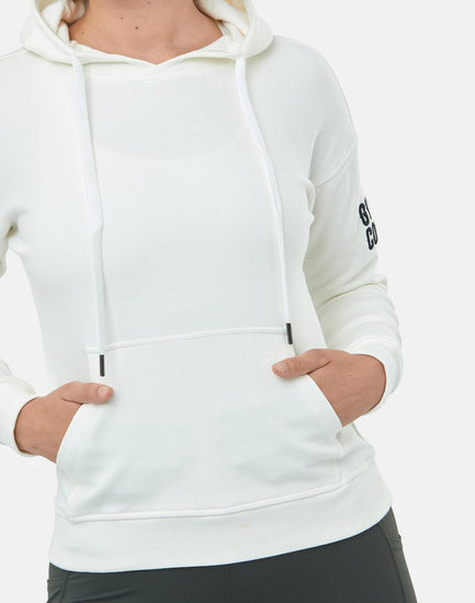 Chill Pullover in White - Hoodies - Gym+Coffee