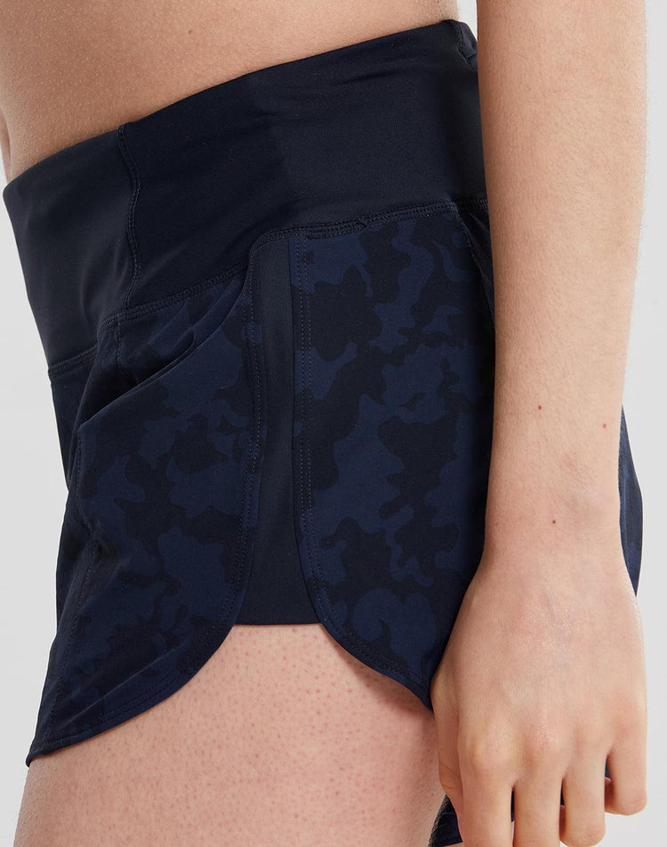 Contender 4" Shorts in Obsidian Camo Print - Shorts - Gym+Coffee
