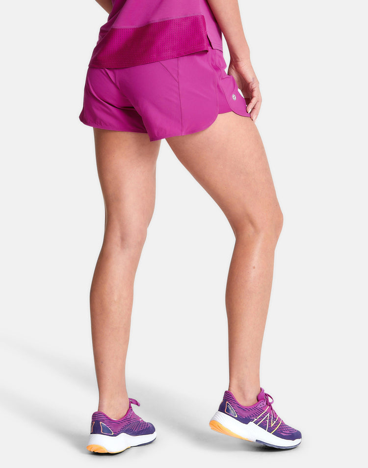 Contender 4" Shorts in Party Plum - Shorts - Gym+Coffee
