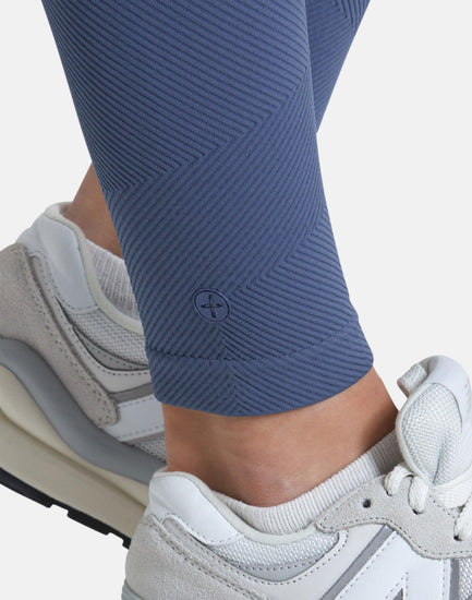 Essential Seamless Legging in Thunder Blue - Leggings - Gym+Coffee IE