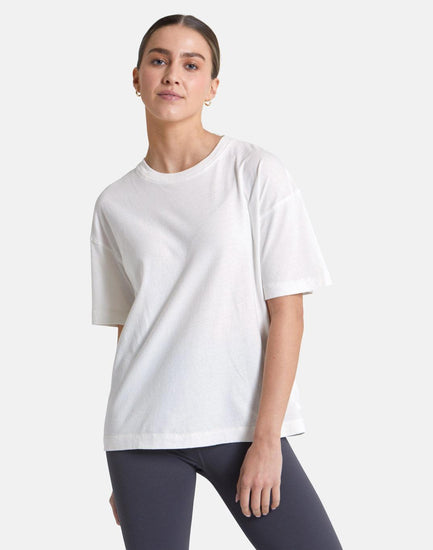 Essential Tee in Ivory White - T-Shirts - Gym+Coffee
