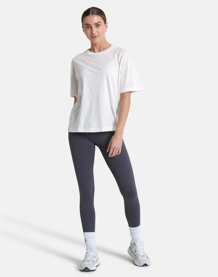 Essential Tee in Ivory White - T-Shirts - Gym+Coffee