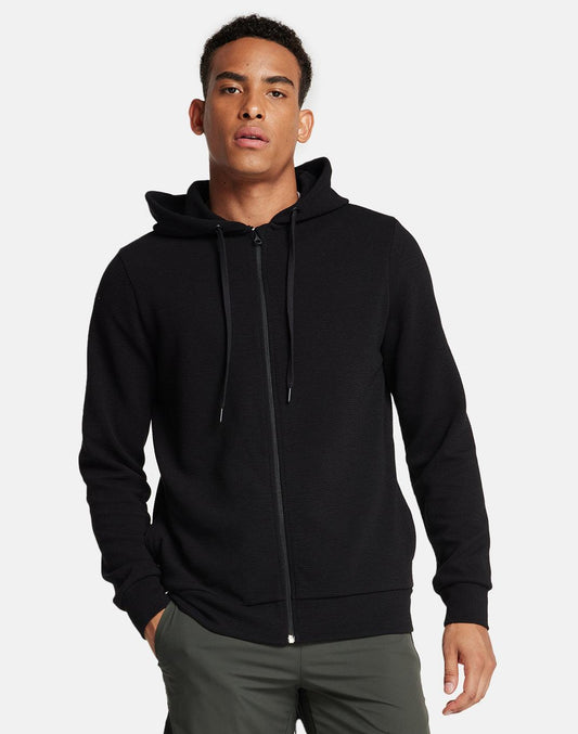 Halo Hoodie in Jet Black - Hoodies - Gym+Coffee