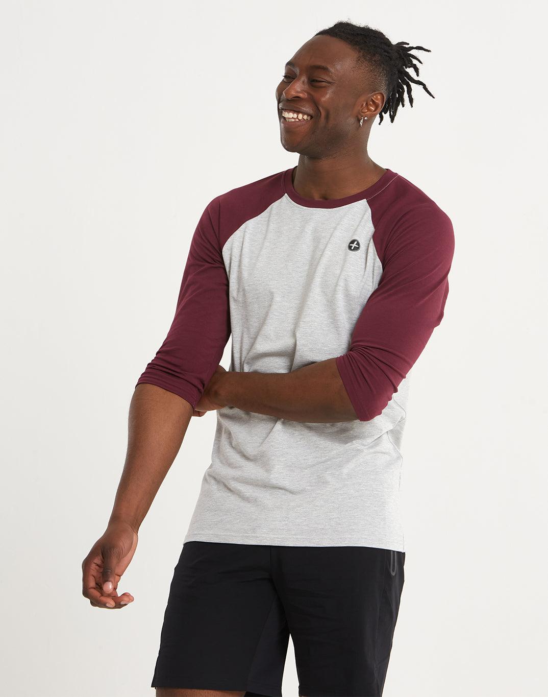 Home Run Tee in Rosewood Marl - T-Shirts - Gym+Coffee IE
