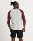 Home Run Tee in Rosewood Marl - T-Shirts - Gym+Coffee IE