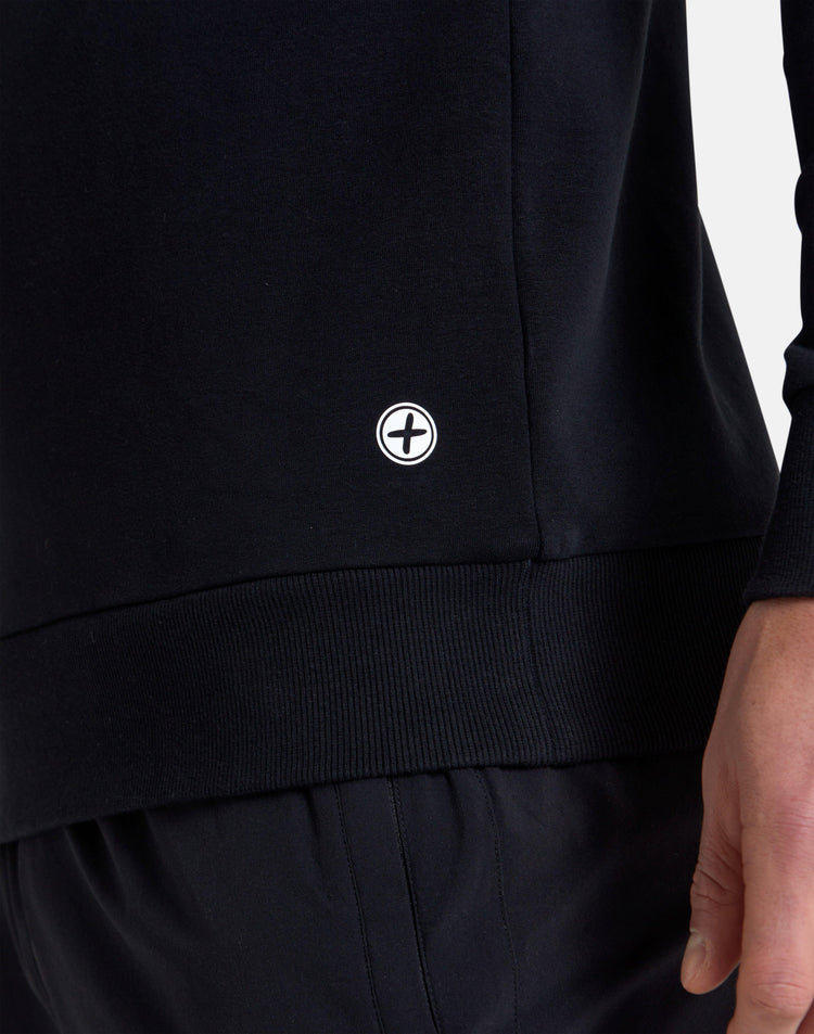 Horizon Crew in Black - Sweatshirts - Gym+Coffee