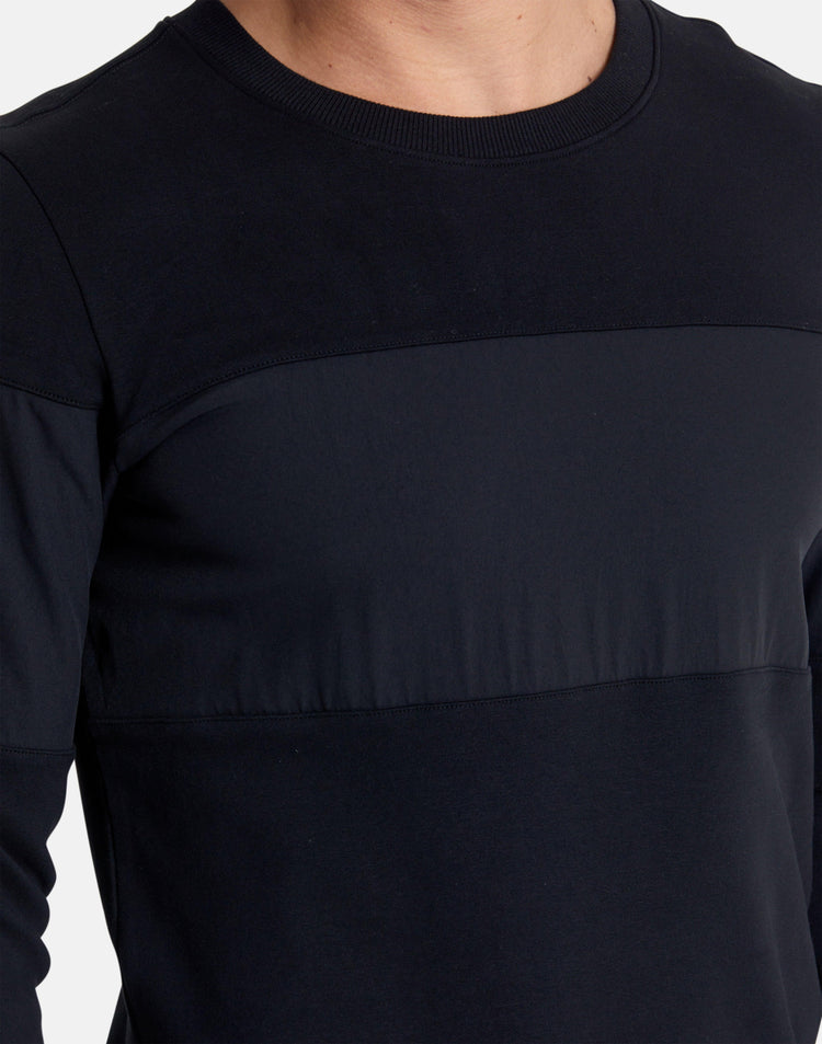 Horizon Crew in Black - Sweatshirts - Gym+Coffee