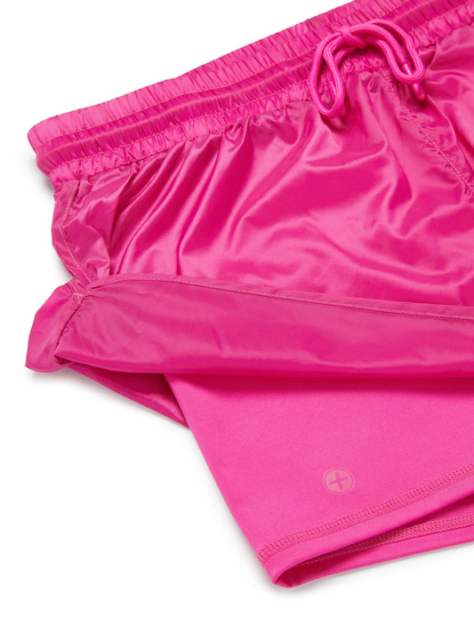 Kin Active 3" Shorts in Wild Raspberry - Shorts - Gym+Coffee
