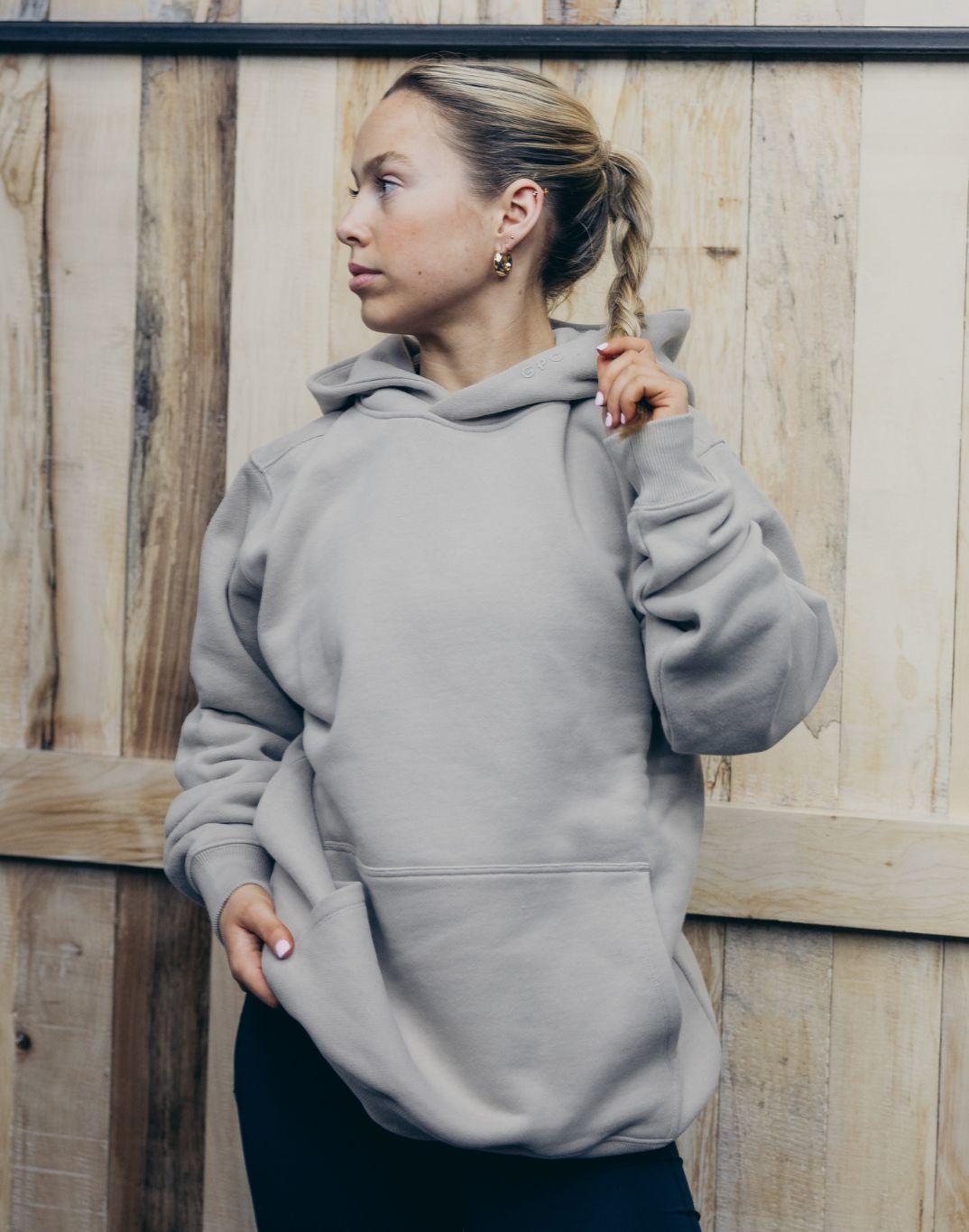 The Oversized Pullover Hoodie in Ashwood - Hoodies - Gym+Coffee IE