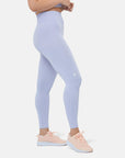 Lotus Rib Knit Legging in Lilac - Leggings - Gym+Coffee IE