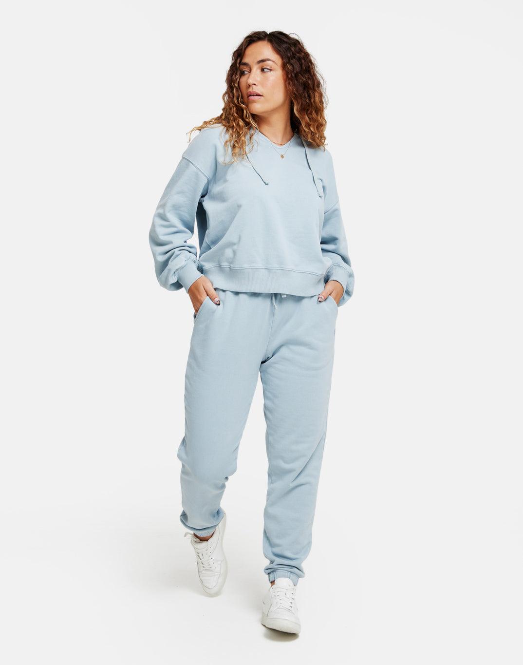 Luna Jogger in Cornflower Blue - Joggers - Gym+Coffee IE