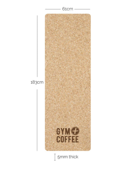 MLR Natural Cork Yoga Mat - Equipment - Gym+Coffee
