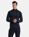 Relentless 1/4 Zip in Black - Midlayer - Gym+Coffee IE