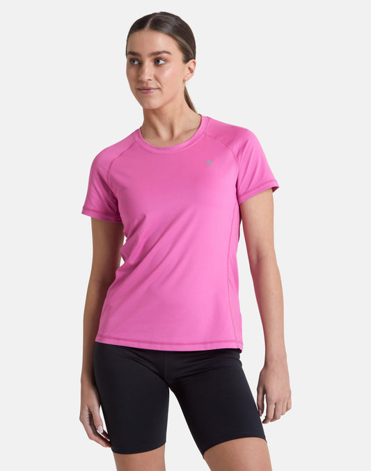 Relentless Tee In Empower Pink - T-Shirts - Gym+Coffee IE