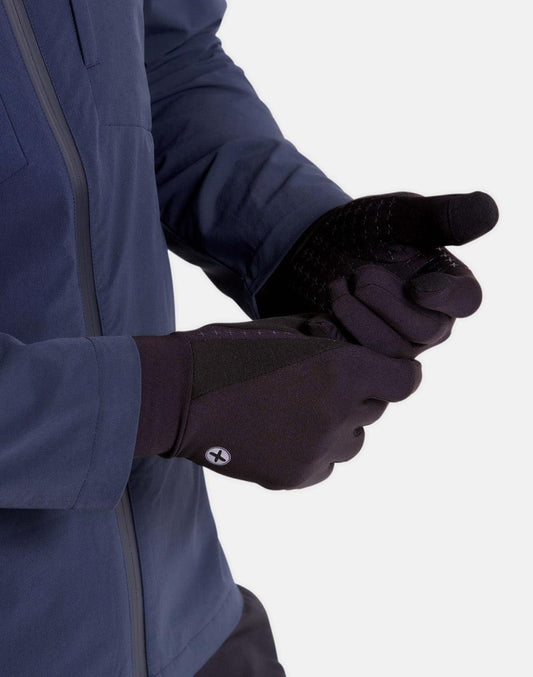 Running Gloves in Jet Black - Gloves - Gym+Coffee IE
