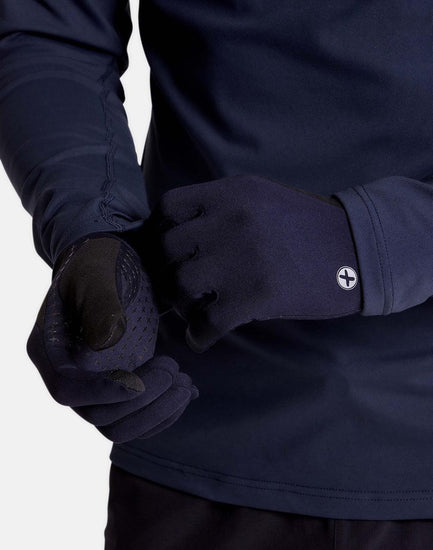 Running Gloves in Obsidian - Gloves - Gym+Coffee IE