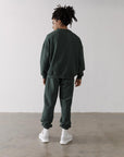 The Oversized Crew in Earth Green - Sweatshirts - Gym+Coffee IE