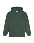 The Oversized Zip Hoodie in Earth Green - Hoodies - Gym+Coffee IE