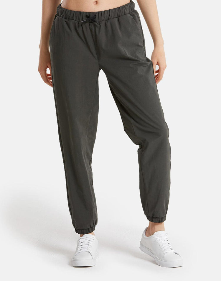 Women's Uptown Pant in Khaki - Joggers - Gym+Coffee